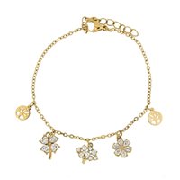 Bracciale Urania Preziosi Donna in Acciaio Zircone BRAF599GD - BRAF599GD